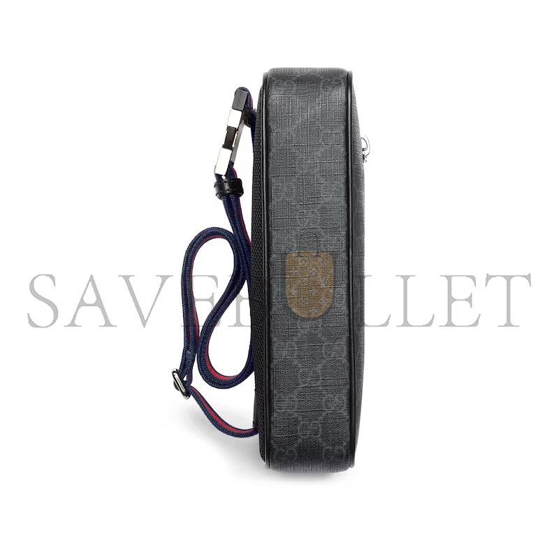 G*u*i gg black small belt bag 792094 (24*14*5.5cm)